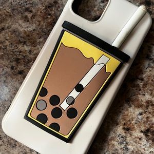 3D boba tea phone case